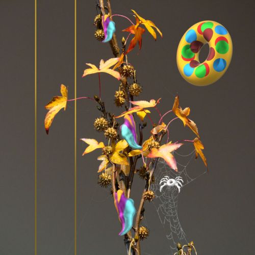 Cocons de chenilles mutantes (n° 1)