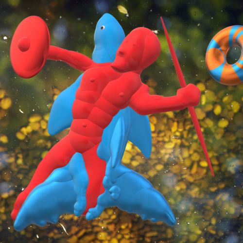 Le guerrier et le requin