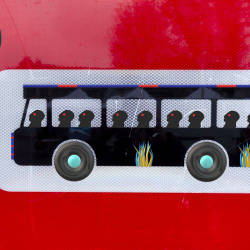 Un bus de voyageurs