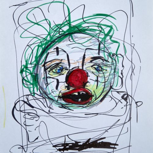 N° 569 - Clown-enfant