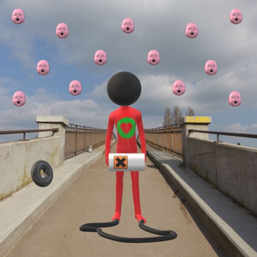 Dictateur sur un pont