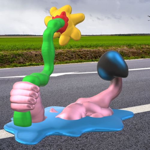 La fleur et le champignon