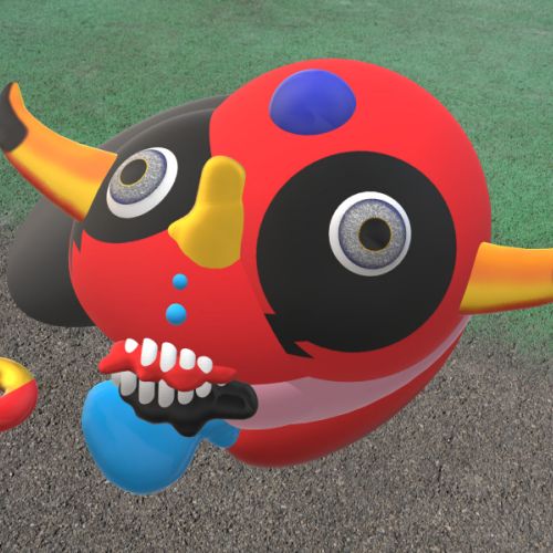 Bête allongée sur le sol et agonisant