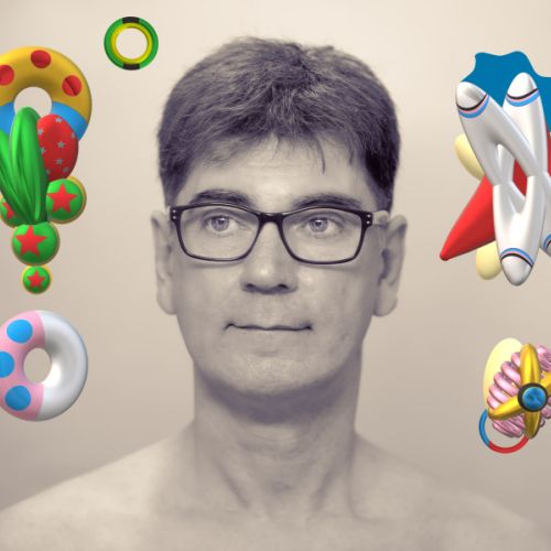 Autoportrait en clone « entouré de bien-être »