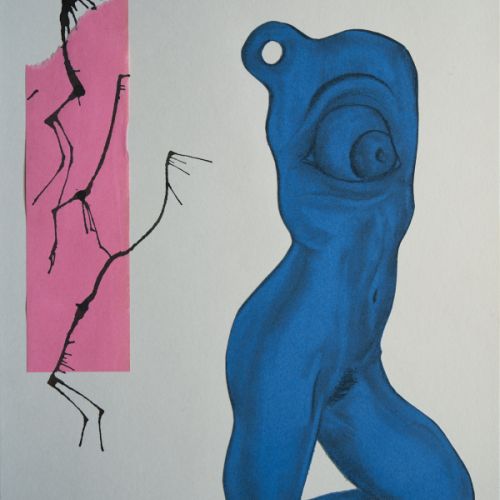 N° 47 - Une femme - 1996 (21x29,7 cm)