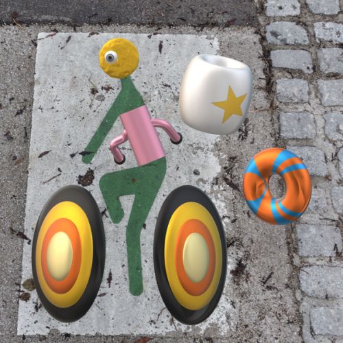 Femme bourgeoise à vélo n° 2