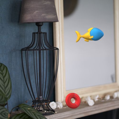 Le poisson dans le miroir