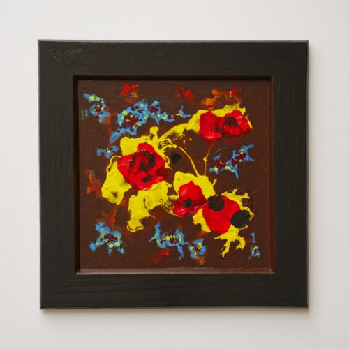 N° 1 - Acryl sur bois (2023)