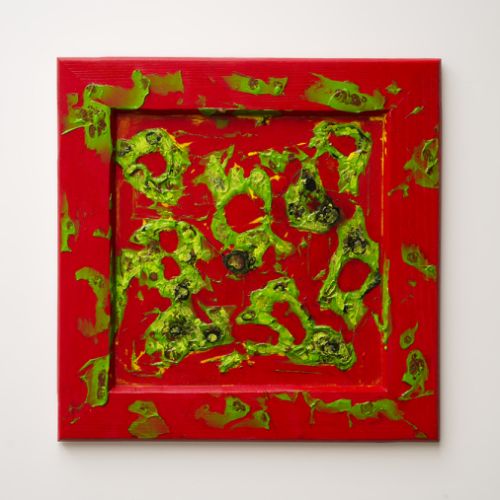 N° 4 - Acryl sur bois (2024)