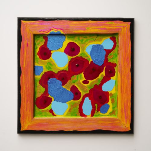 N° 9 - Acryl sur bois (2024)