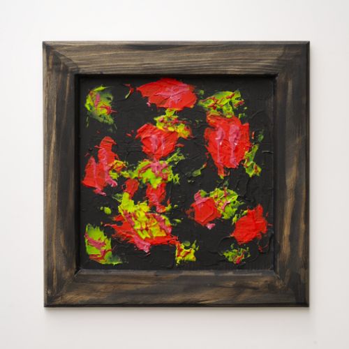 N° 34 - Acryl sur bois (2025)