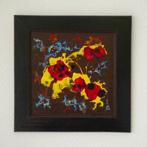 N° 1 - Acryl sur bois (2023)