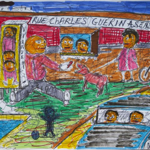 N° 473 - Rue Charles Guérin - 1999 (21x29,6 cm)