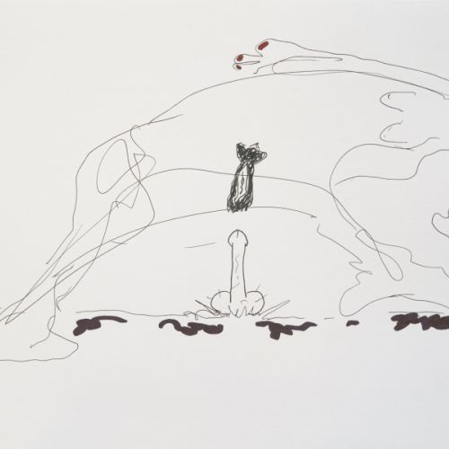 N° 641 - Une femme - 2000 (21x29,6 cm)