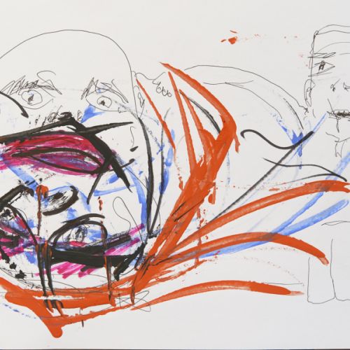 N° 676 - Le père et le fils - 2000 (21x29,7 cm)