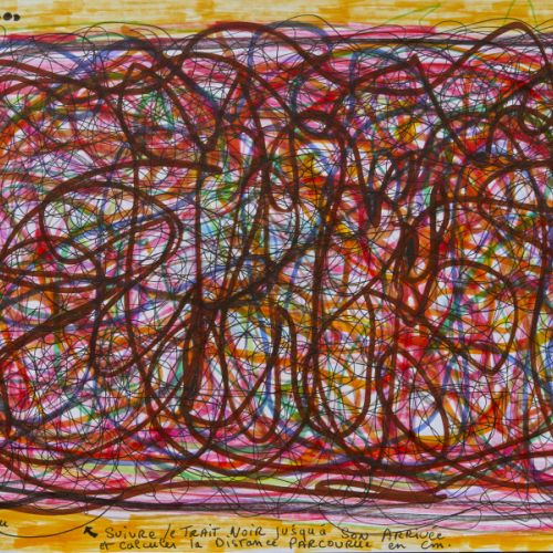 N° 425 - Un jeu (n° 1) - 1999 (21x29,6 cm)