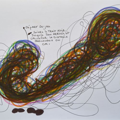 N° 444 - Un jeu (n° 4) - 1999 (21x29,6 cm)