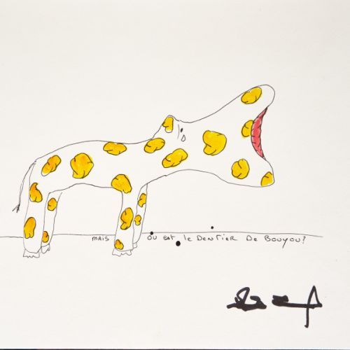 N° 433 - Mais ou est le dentier de Bouyou ? - 1999 (24x32 cm)