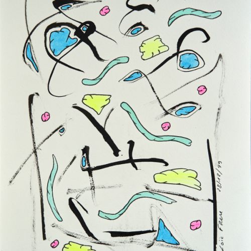 N° 542 - Sans titre - 1999 (21x29,7 cm)